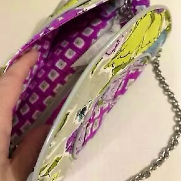 Vera Bradley Petite Chain Bag/Purse in “Watercolor”-RARE, RETIRED pattern! - Picture 6 of 10